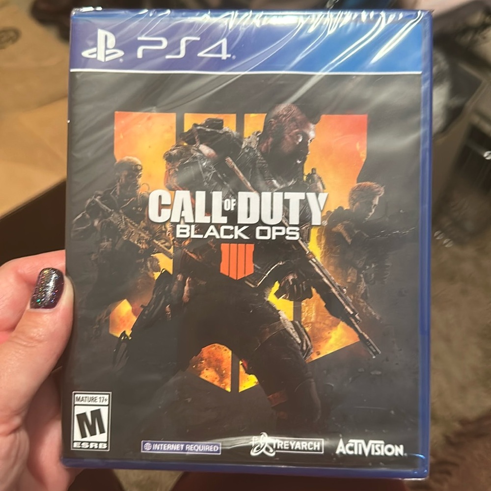 PS4 Call of Duty Black Ops game